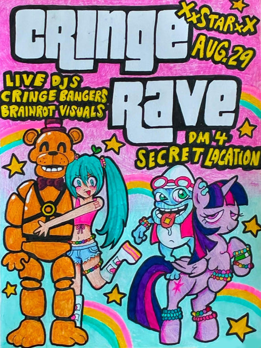 Cringe Rave okc ticket